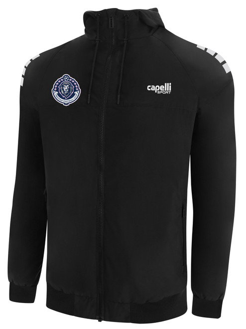 PRESTIGE FC CLASSIC WINDBREAKER BLACK WHITE