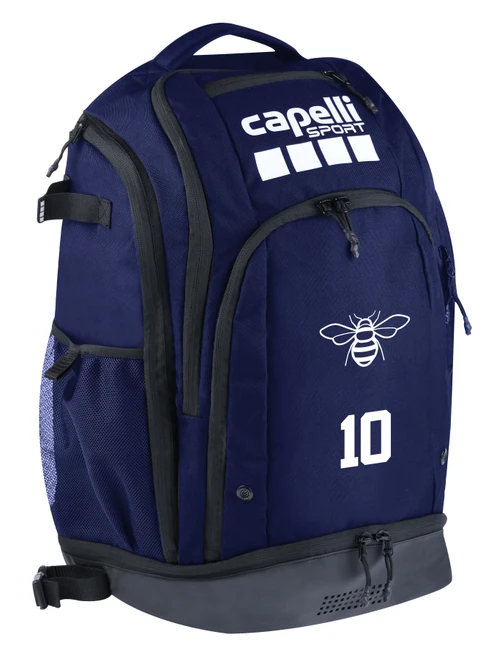 SOUTHERN SOCCER ACADEMY ELITE I TEAM BACKPACK NAVY WHITE -KIT