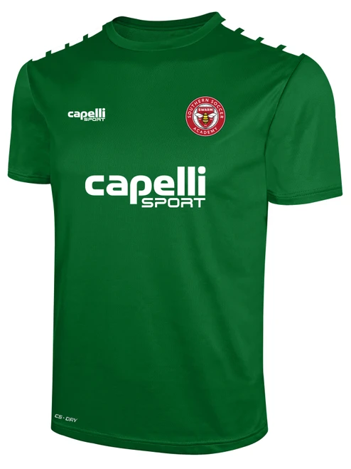 SOUTHERN SOCCER ACADEMY TEAM JERSEY GREEN WHITE -KIT