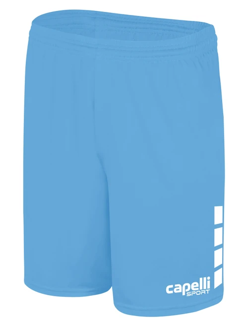 LEGION FC TEAM MATCH SHORTS WITH 4 CUBES SKY BLUE WHITE -KIT