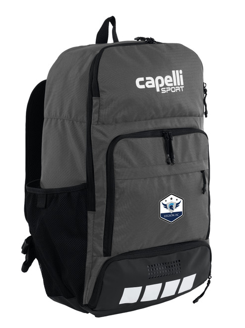 LEGION FC PITCH I TEAM BACKPACK MEDIUM GREY WHITE