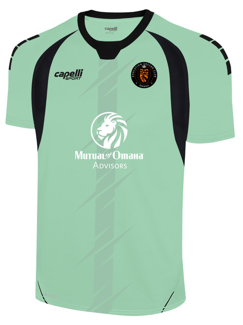 EVOLUTION SC LINCOLN BOLT SHORT SLEEVE GOALKEEPER JERSEY MINT