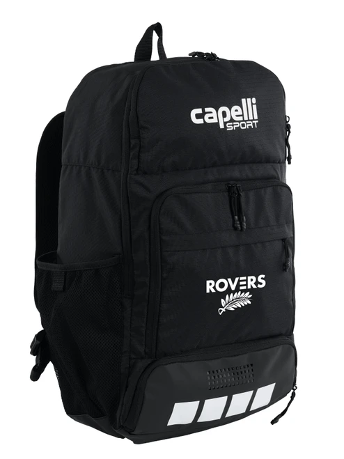 TSS ROVERS PITCH I TEAM BACKPACK BLACK WHITE -KIT