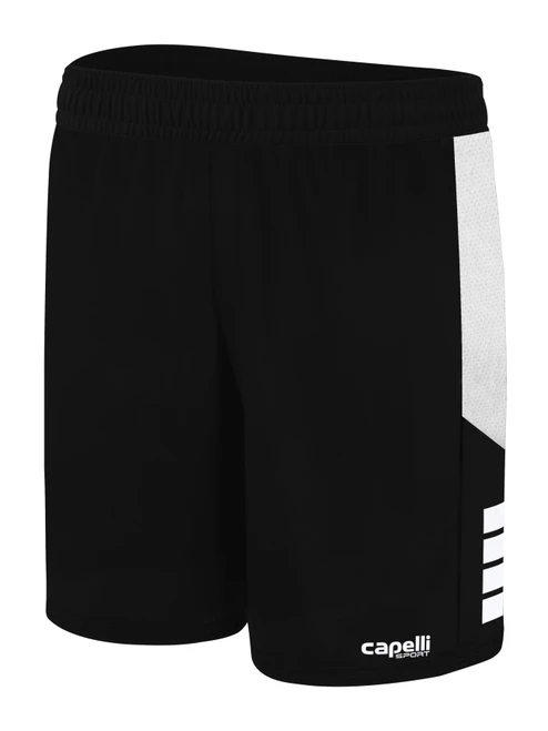 TSS ROVERS MIDTOWN MATCH SHORTS BLACK WHITE -KIT