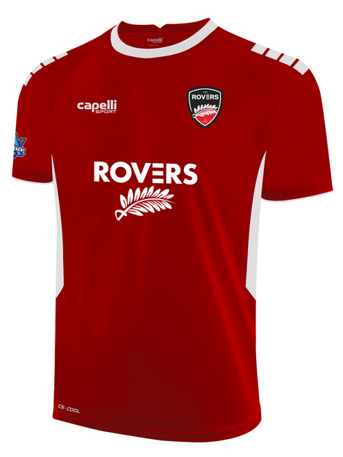 TSS ROVERS MIDTOWN JERSEY RED WHITE -KIT