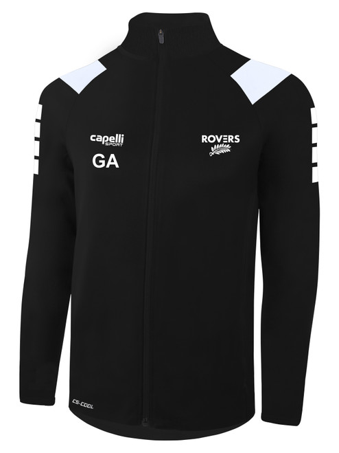TSS ROVERS EMIPRE TRAINING JACKET BLACK  WHITE