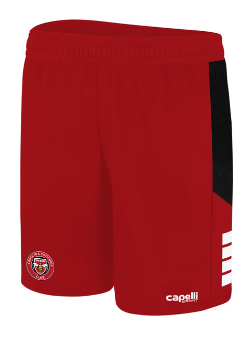 CAROLINA FC SWARM MIDTOWN MATCH SHORTS RED BLACK WHITE -KIT