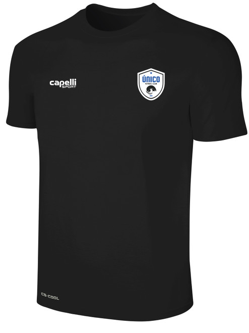 UNICO FC BASICS II TRAINING JERSEY BLACK WHITE
