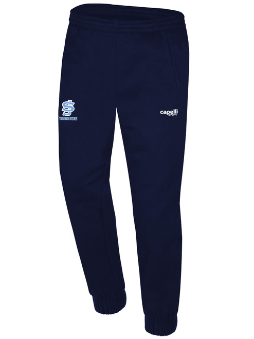 SOUTH JERSEY YOUNG GUNS BASICS I SWEATPANTS NAVY WHITE
