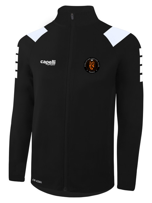 EVOLUTION SC EMPIRE TRAINING JACKET BLACK WHITE