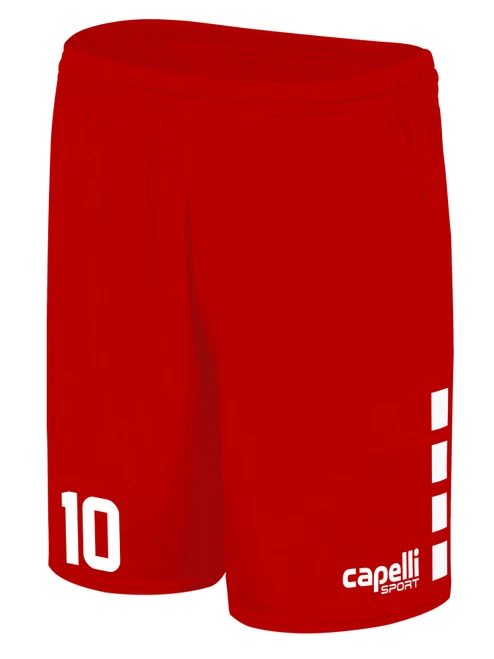 KC LEGENDS CONDOR III MATCH SHORTS RED WHITE -KIT