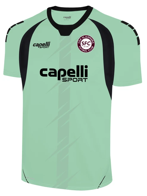 CDA SLAMMERS LINCOLN BOLT SHORT SLEEVE GOALKEEPER JERSEY MINT
