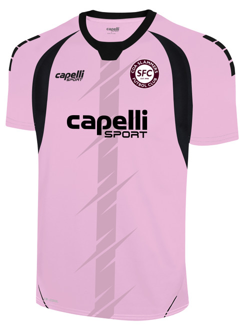 CDA SLAMMERS LINCOLN BOLT SHORT SLEEVE GOALKEEPER JERSEY PRO PINK -KIT