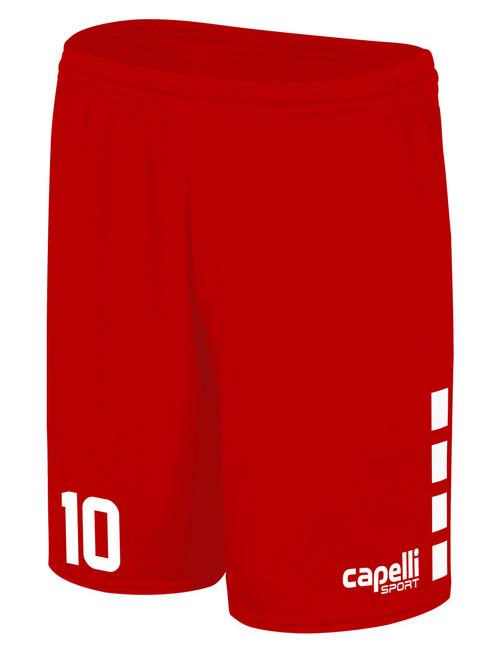 LEE SUMMIT LEGENDS SC CONDOR III MATCH SHORTS RED WHITE  -KIT