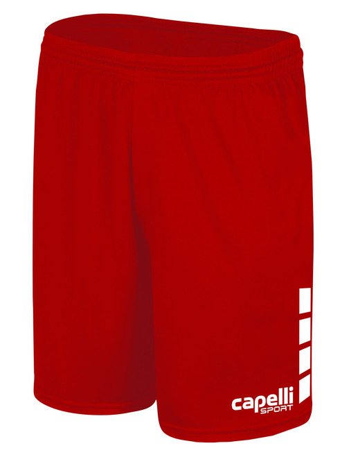 LEE SUMMIT LEGENDS SC TEAM SHORTS RED WHITE -KIT
