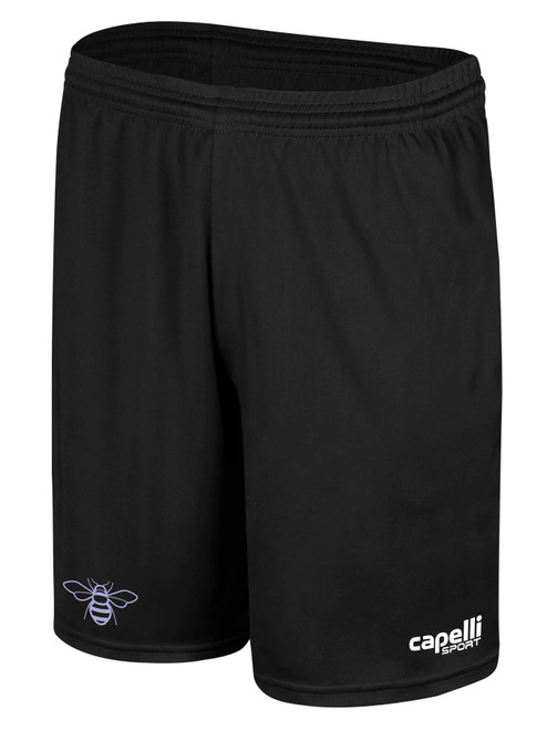 SUDAMERICA SWARM FC TEAM MATCH SHORTS BLACK WHITE -KIT