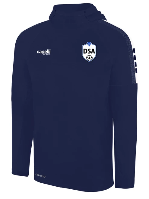DIAMONDS SA MADISON WARM TRAINING TOP NAVY WHITE -KIT