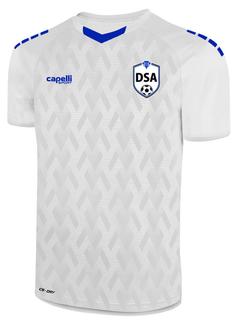 DIAMONDS SA AWAY LENOX II JERSEY WHITE PALE GREY ROYAL BLUE -KIT