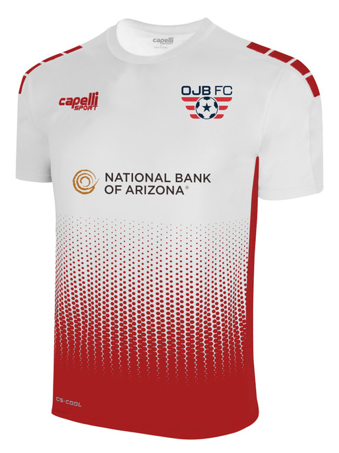 OJB FC  HOME SOHO I FUSION JERSEY WHITE RED -KIT