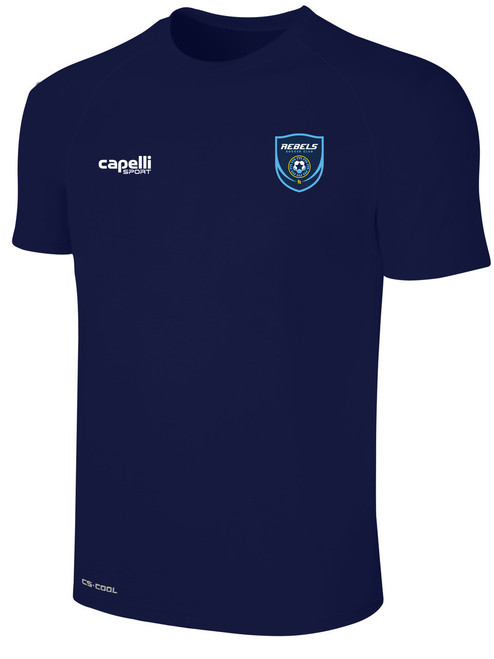 REBELS SC RAMONA   BASICS II TRANING JERSEY NAVY WHITE