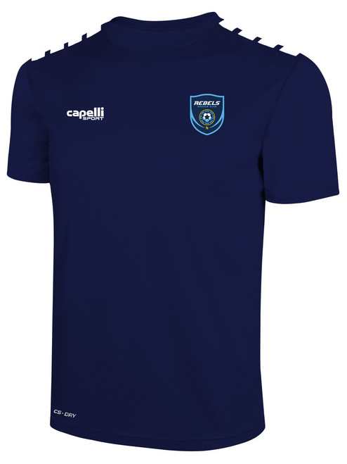 REBELS SC RAMONA  TEAM JERSEY NAVY WHITE