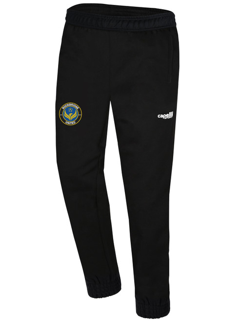 ROCKBRIDGE UNITED BASICS I SWEATPANTS BLACK WHITE