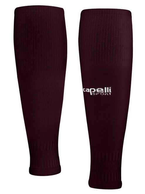 CS LEG SLEEVE MAROON WHITE