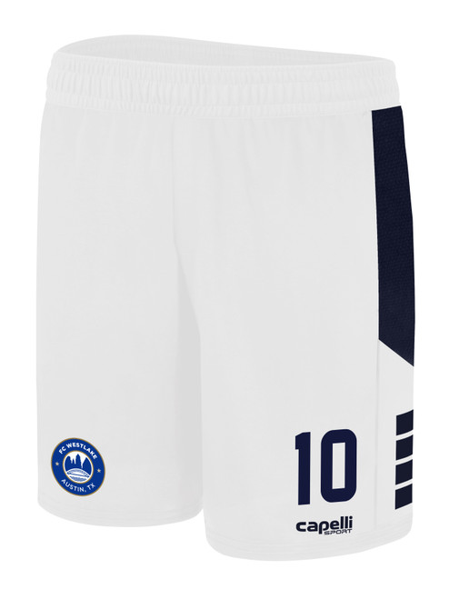 FC WESTLAKE MIDTOWN SHORTS WHITE NAVY  -KIT