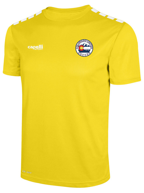 COLORADO UNITED TEAM JERSEY TEAM YELLOW WHITE -KIT