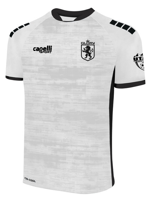 UTAH GLORY MADISON II BLUR JERSEY WHITE BLACK -KIT