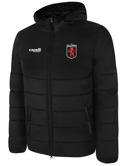 UTAH GLORY CORE WINTER JACKET BLACK WHITE