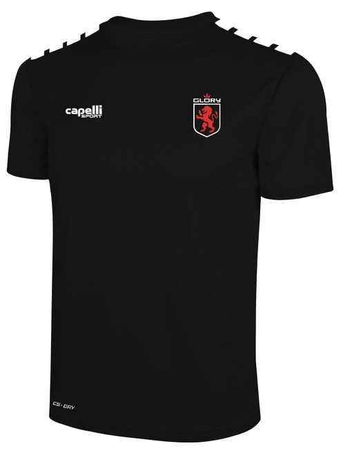 UTAH GLORY TEAM JERSEY BLACK WHITE