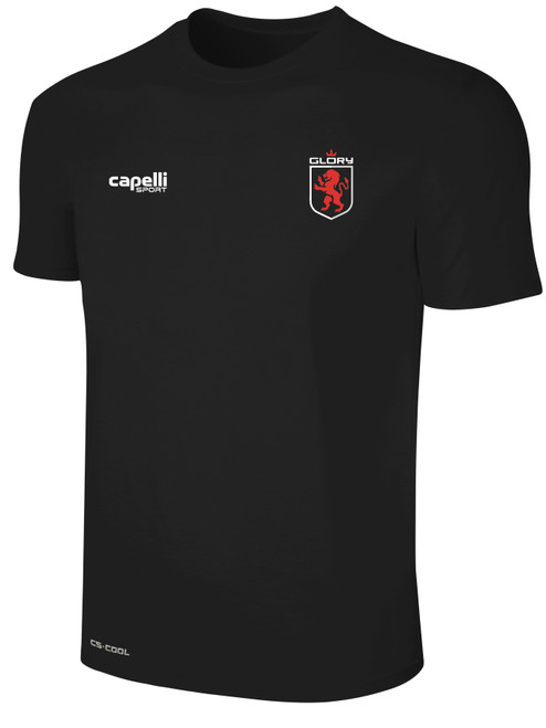 UTAH GLORY BASICS II TRAINING JERSEY BLACK WHITE