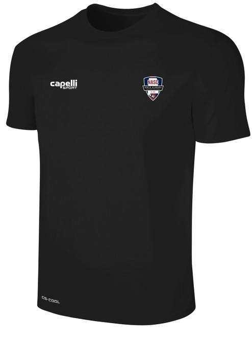 NORTH ALABAMA SC BASICS II TRAINING JERSEY BLACK WHITE
