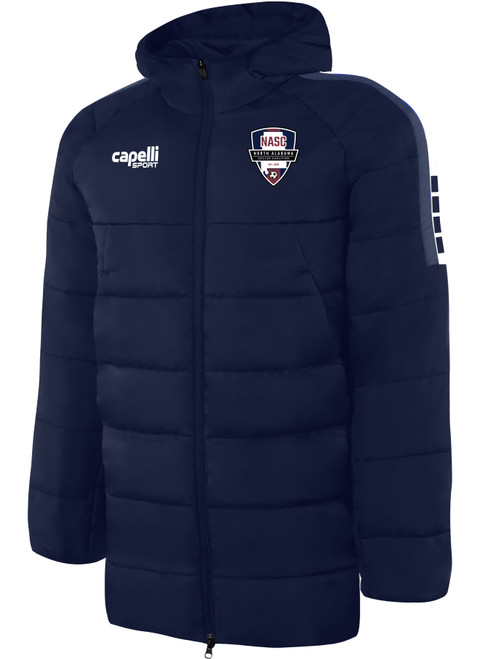 NORTH ALABAMA SC MADISON STADIUM JACKET NAVY WHITE