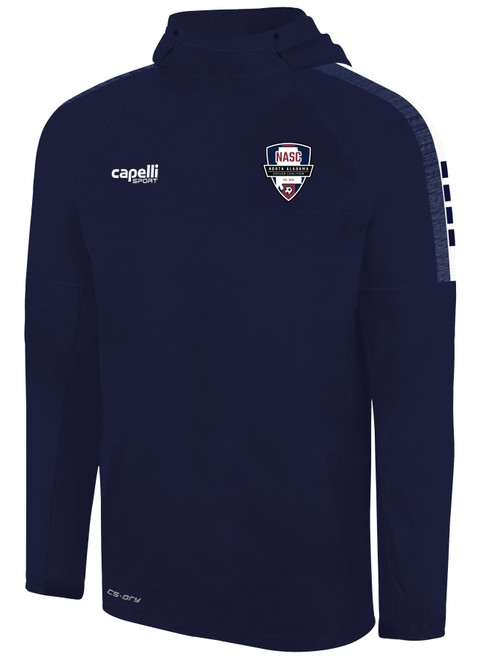 NORTH ALABAMA SC MADISON WARM TRAINING TOP NAVY WHITE