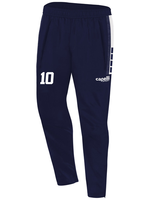 NORTH ALABAMA SC MADISON TRAINING PANTS NAVY WHITE -KIT