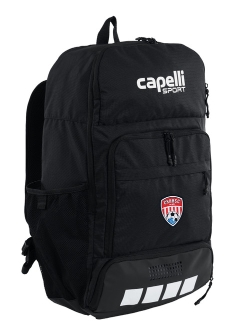 COLD SPRING HARBOR PITCH I TEAM BACKPACK BLACK WHITE