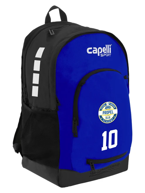 PROPEL FUTSAL SA CS II BACKPACK BLACK ROYAL BLUE WHITE -KIT