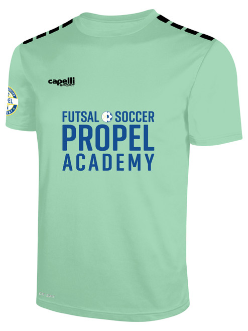 PROPEL FUTSAL SA TEAM JERSEY MINT BLACK -KIT