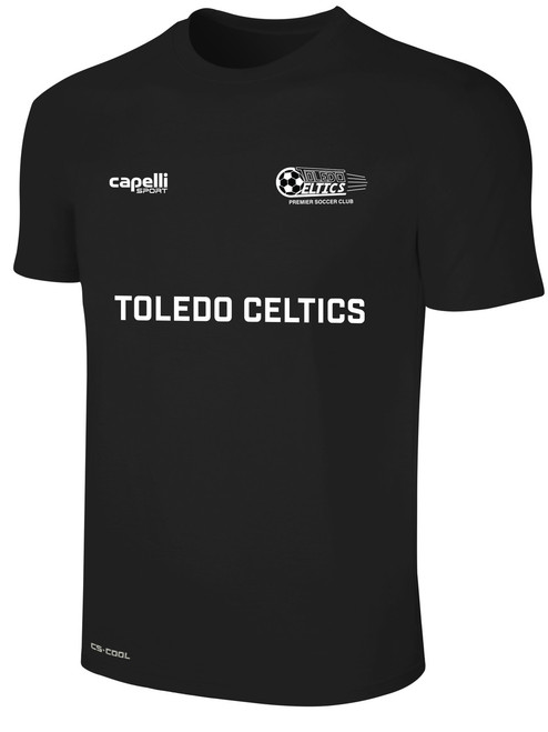TOLEDO CELTIC BASICS II TRAINING JERSEY BLACK WHITE