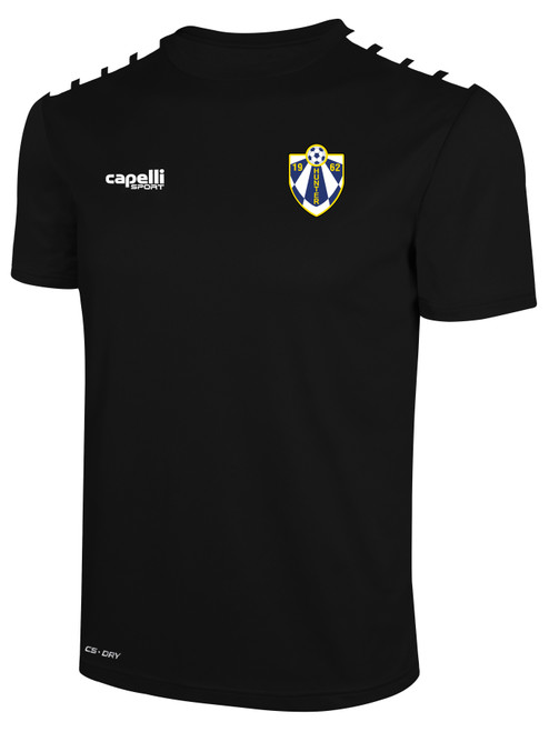 HUNTER SC TEAM JERSEY BLACK WHITE