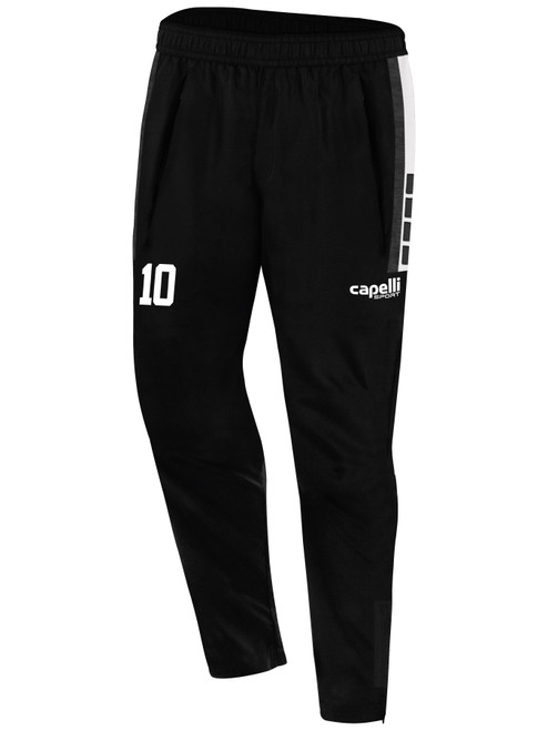 HUNTER SC MADISON TRAINING PANTS BLACK WHITE