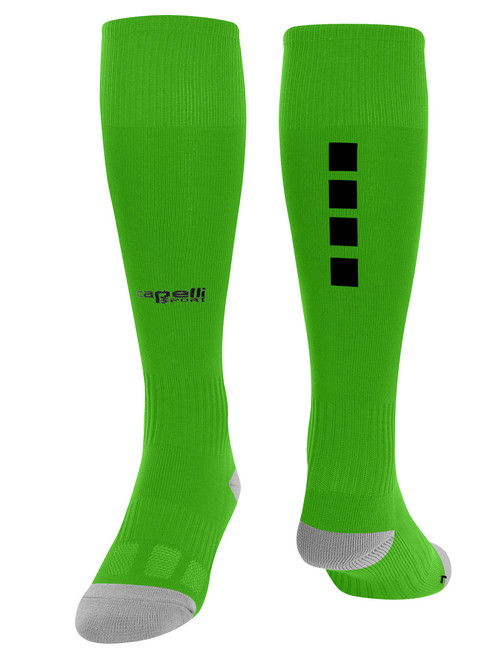 COLUMBUS UNITED CS II MATCH SOCKS  POWER    GREEN BLACK