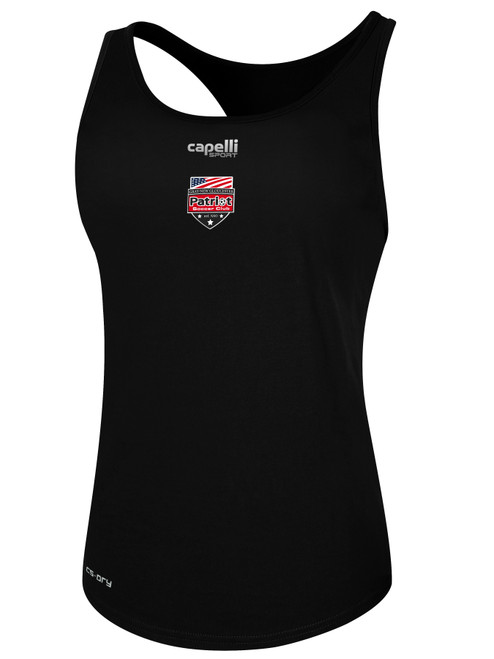 PATRIOT SOCCER BASICS RACER BACK TANK NAVY