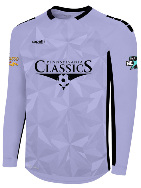 LANCASTER PA CLASSICS - MLS NEXT - PITCH STAR LONG SLEEVE GOALKEEPER MATCH JERSEY LAVENDER BLACK