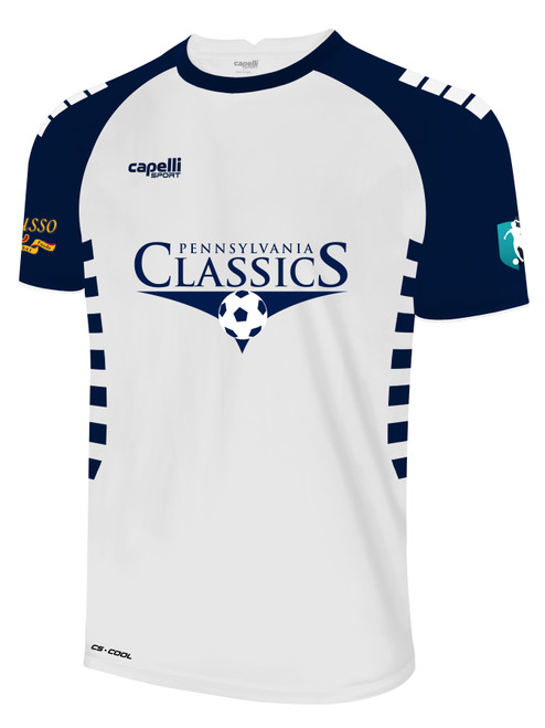 LANCASTER PA CLASSICS - GA ASPIRE - MIDTOWN MATCH JERSEY WHITE NAVY