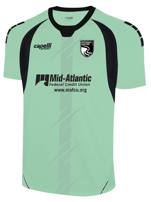 POTOMAC SOCCER LINCOLN BOLT SHORT SLEEVE GOALKEEPER JERSEY MINT