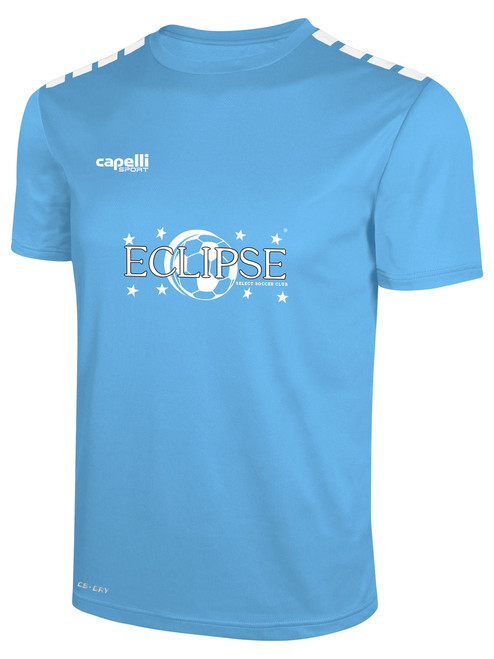 ECLIPSE SELECT SC TEAM JERSEY SKY  BLUE WHITE
