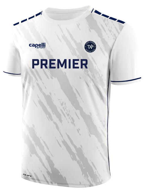 TEXAS PREMIER EMPIRE STRIKE JERSEY WHITE NAVY -KIT